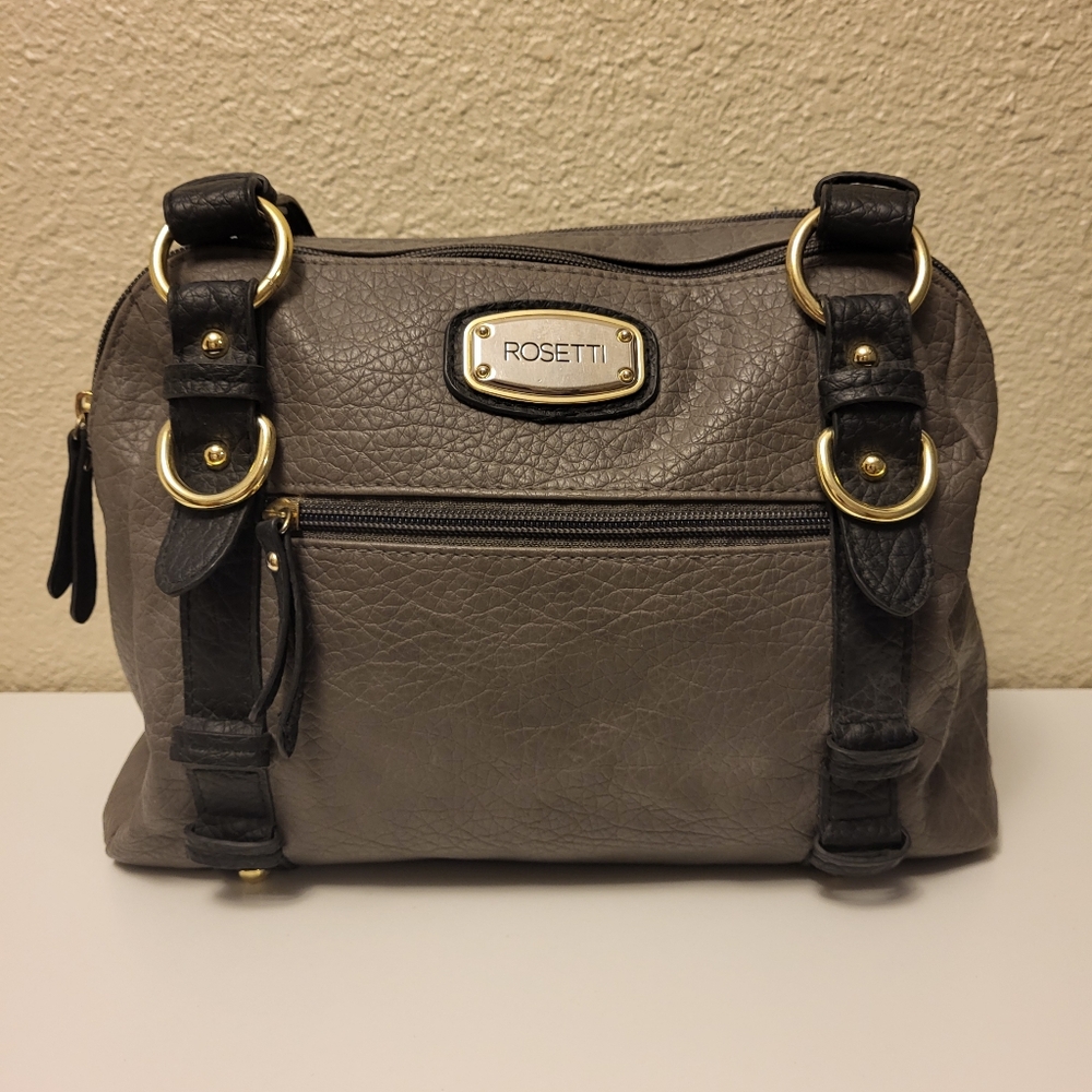Rosetti Gray & Black Purse